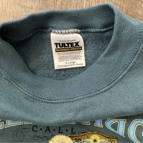 SOLD. Vintage 90s Grandma Crewneck Sweater Size XL - Picture 4 of 4